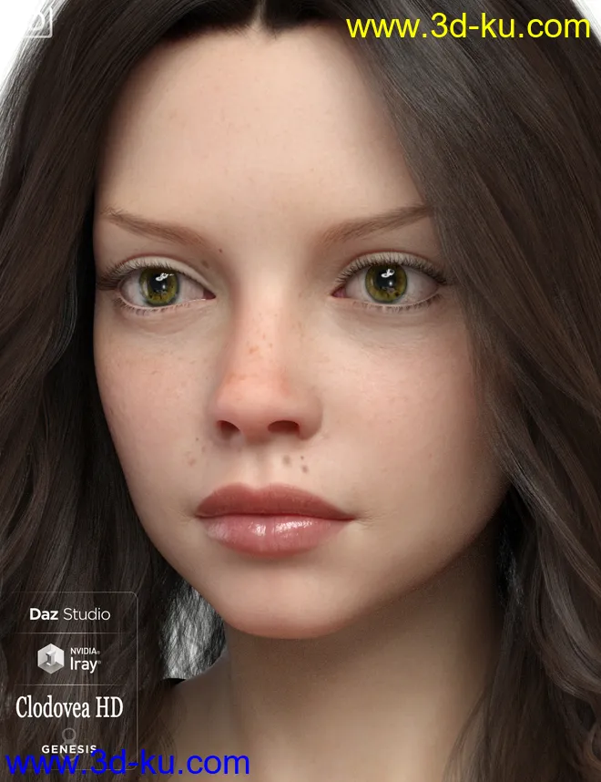 Clodovea HD for Genesis 8 Female模型的图片5