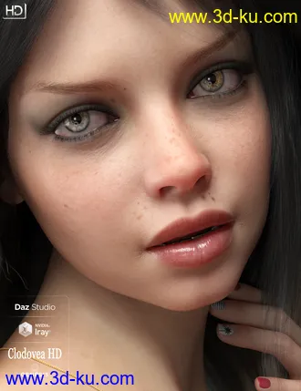 3D打印模型Clodovea HD for Genesis 8 Female的图片