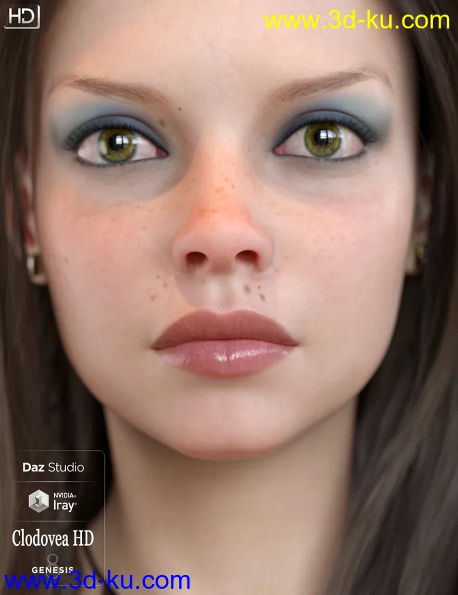Clodovea HD for Genesis 8 Female模型的图片13