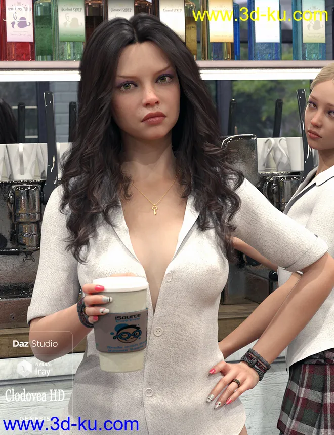 Clodovea HD for Genesis 8 Female模型的图片15