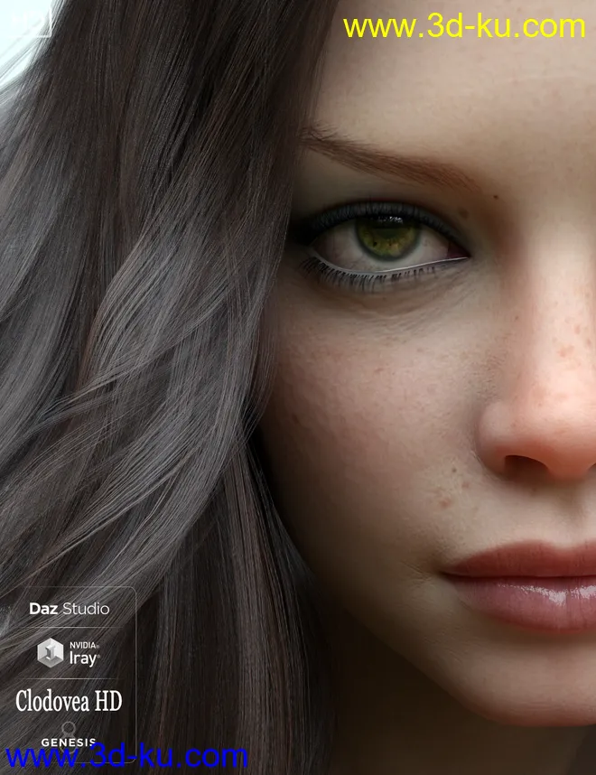 Clodovea HD for Genesis 8 Female模型的图片17