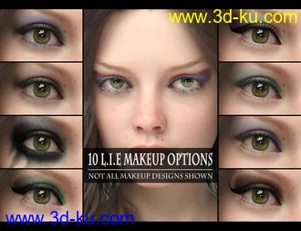 3D打印模型Clodovea HD for Genesis 8 Female的图片