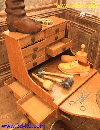 3D打印模型Cobblers Workshop的图片