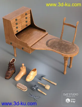 3D打印模型Cobblers Workshop的图片