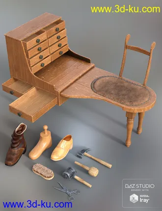 3D打印模型Cobblers Workshop的图片
