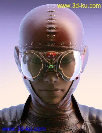 3D打印模型COG Balaclava Steampunk Texture Pack的图片