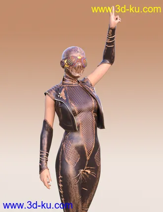 3D打印模型COG Balaclava Steampunk Texture Pack的图片