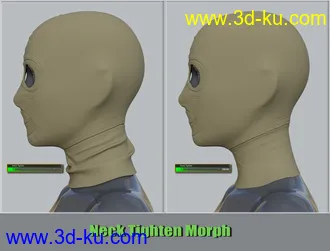3D打印模型COG SciFi Goggles And Mask With Balaclava for Genesis 8 Female(s)的图片