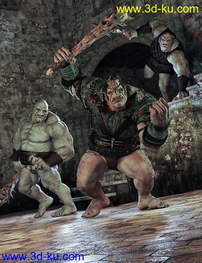 Cogito Ergo SMASH Poses for Ogre HD模型的图片1