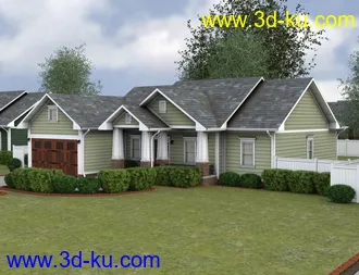 3D打印模型Collective3d Contemporary Home 1的图片