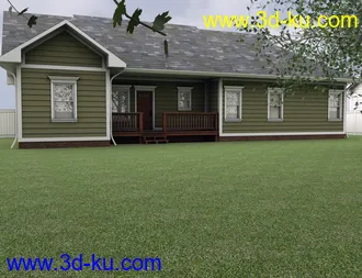 3D打印模型Collective3d Contemporary Home 1的图片