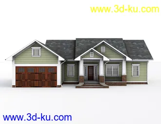 3D打印模型Collective3d Contemporary Home 1的图片