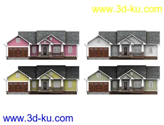 Collective3d Contemporary Home 1模型的图片16