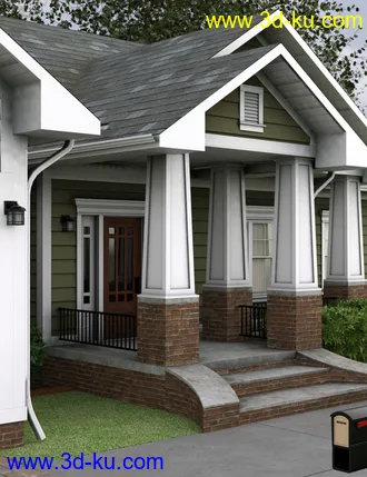Collective3d Contemporary Home 1模型的图片23