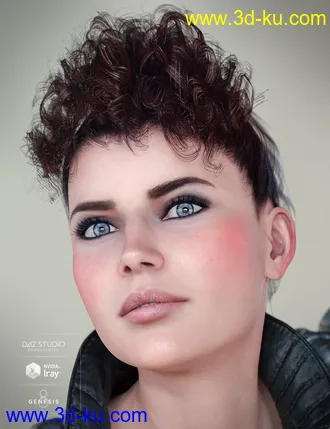 3D打印模型Colors for Bernedette Hair的图片
