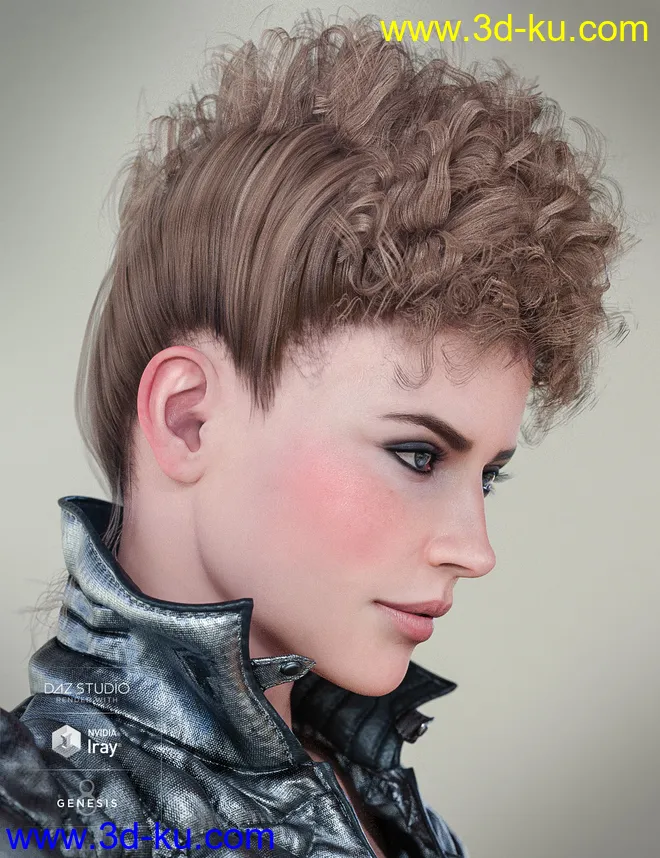 Colors for Bernedette Hair模型的图片2