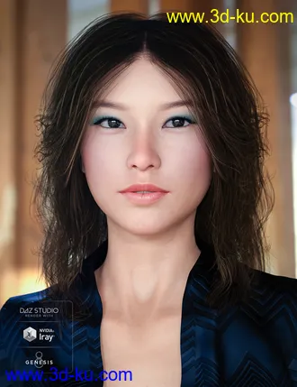 3D打印模型Colors for Geo Hair的图片