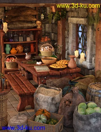 Cottage Props模型的图片1