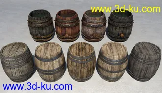 3D打印模型Cottage Props的图片
