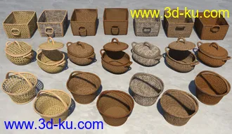 3D打印模型Cottage Props的图片