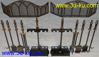 3D打印模型Cottage Props的图片