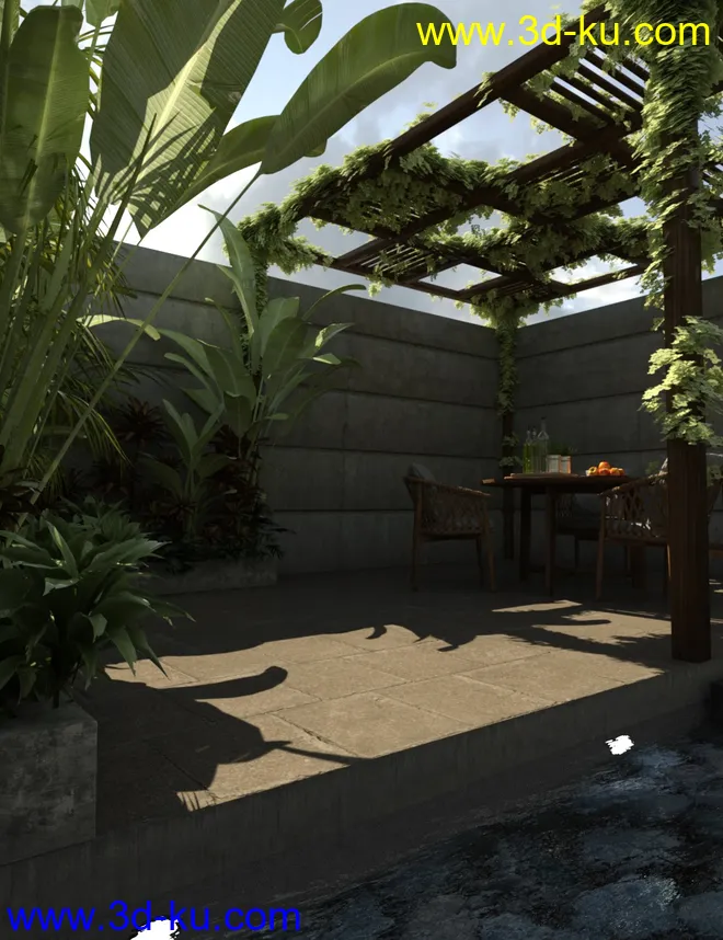 Courtyard Garden模型的图片4