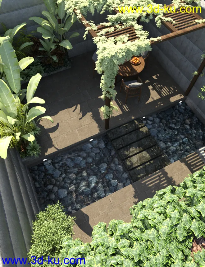 Courtyard Garden模型的图片9