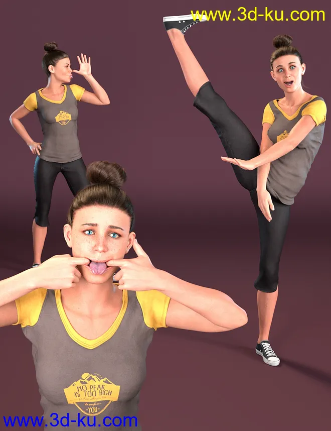 Crazy Times for Genesis 8 Female模型的图片1