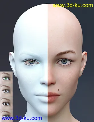 3D打印模型Cristella for Genesis 8 Female的图片