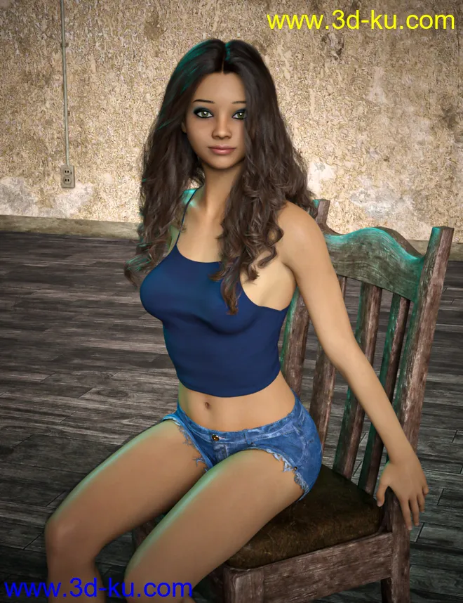 D.E.M. Cassie for Genesis 8 Female模型的图片4