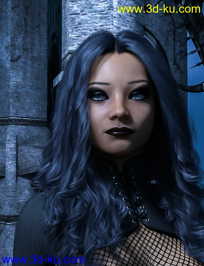 D.E.M. Cassie for Genesis 8 Female模型的图片7