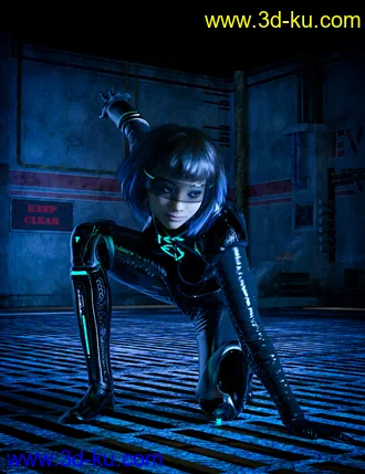 3D打印模型D.E.M. Cassie for Genesis 8 Female的图片