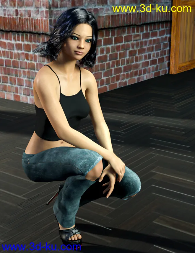 D.E.M. Cassie for Genesis 8 Female模型的图片9