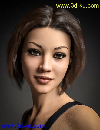 3D打印模型D.E.M. Liliana for Genesis 8 Female的图片