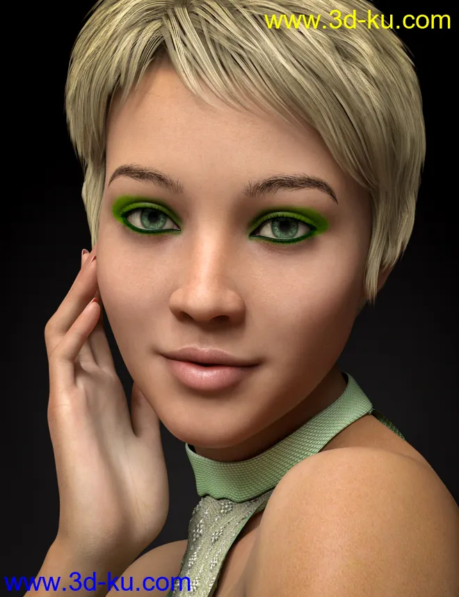 D.E.M. Liliana for Genesis 8 Female模型的图片2