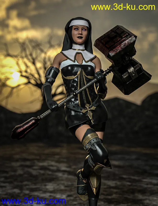 D.E.M. Liliana for Genesis 8 Female模型的图片4