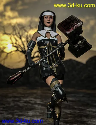 3D打印模型D.E.M. Liliana for Genesis 8 Female的图片