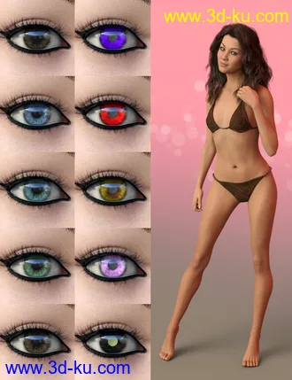 3D打印模型D.E.M. Liliana for Genesis 8 Female的图片