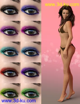 3D打印模型D.E.M. Liliana for Genesis 8 Female的图片