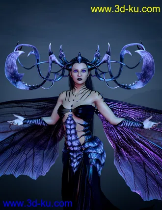 3D打印模型D.E.M. Rima for Genesis 8 Female的图片