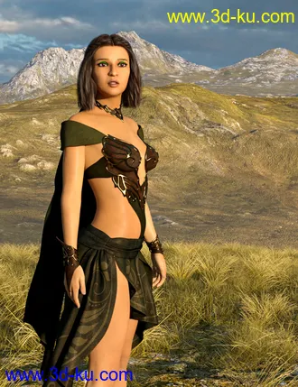 3D打印模型D.E.M. Rima for Genesis 8 Female的图片