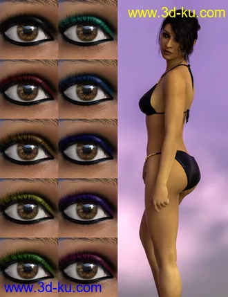 3D打印模型D.E.M. Rima for Genesis 8 Female的图片