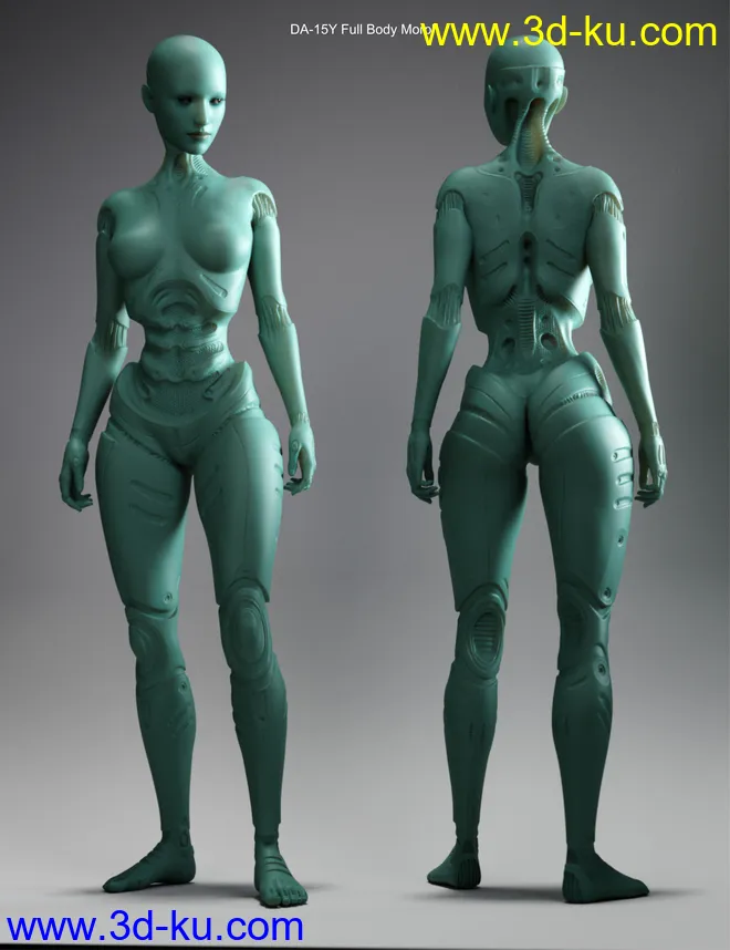 DA-15Y Lvl 4 HD Morph for Genesis 8 Female(s)模型的图片5