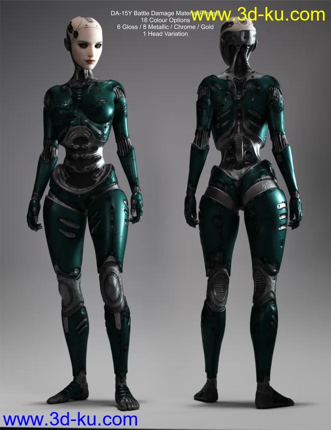 DA-15Y Lvl 4 HD Morph for Genesis 8 Female(s)模型的图片12