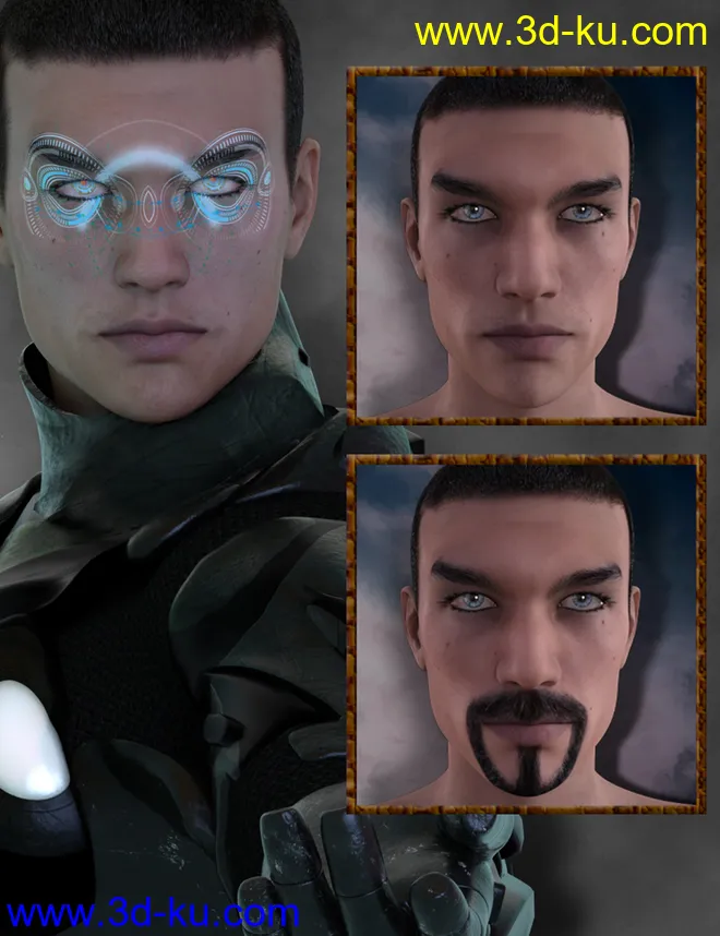 Dae for Genesis 8 Male模型的图片4