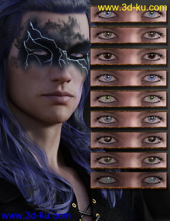 Dae for Genesis 8 Male模型的图片6