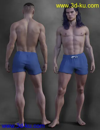 3D打印模型Dae for Genesis 8 Male的图片