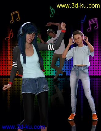 3D打印模型Dance 2 the Music的图片