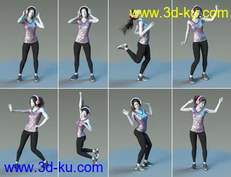 3D打印模型Dance 2 the Music的图片
