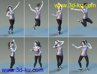 3D打印模型Dance 2 the Music的图片